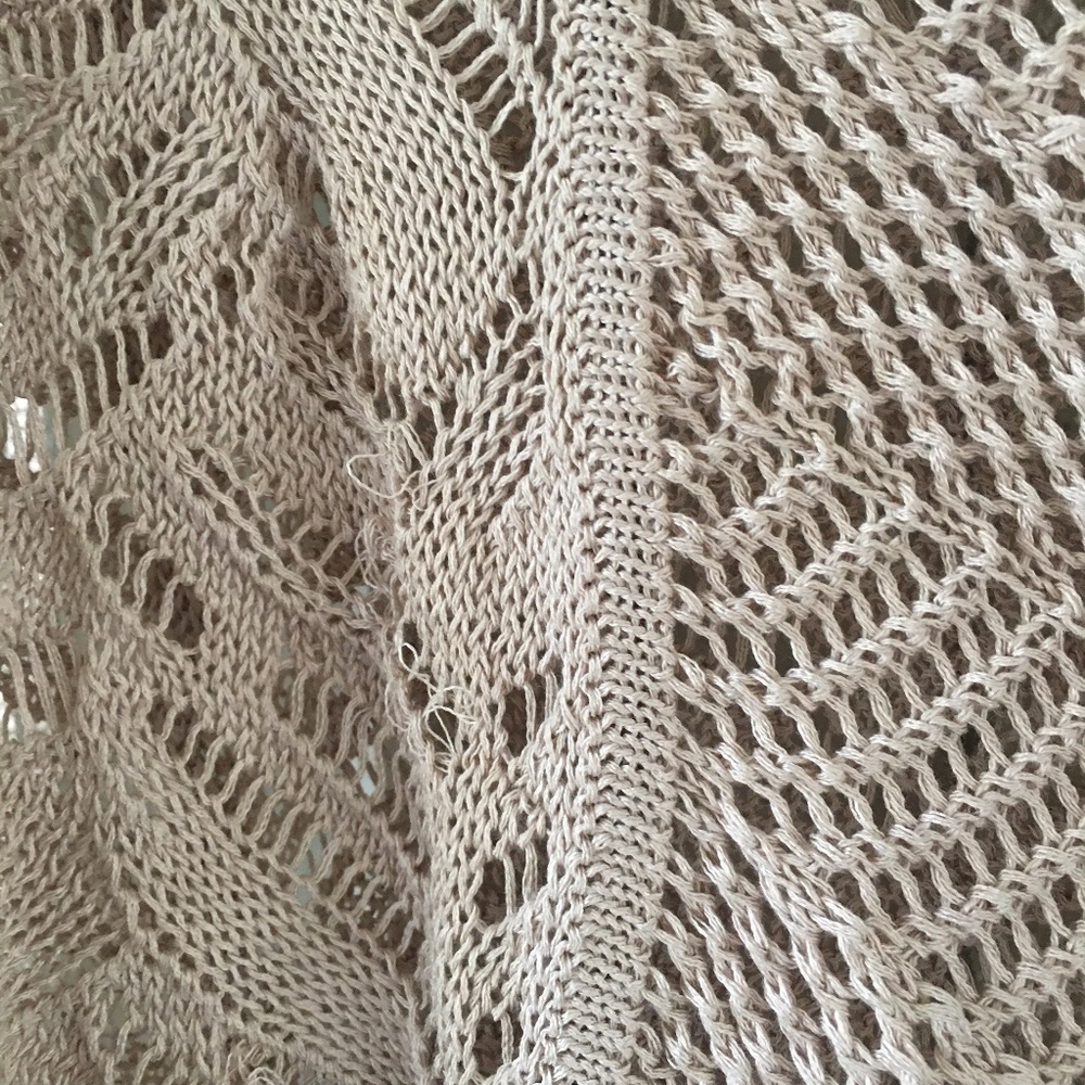 Open Work Cardigan Sweater - Picture 5 of 5